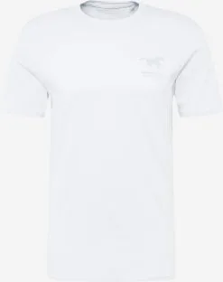 Mustang T-shirts Shirt Alex Heren Wit