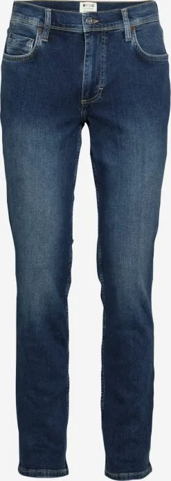 Mustang Straight Regular Jeans Washington Heren Donkerblauw