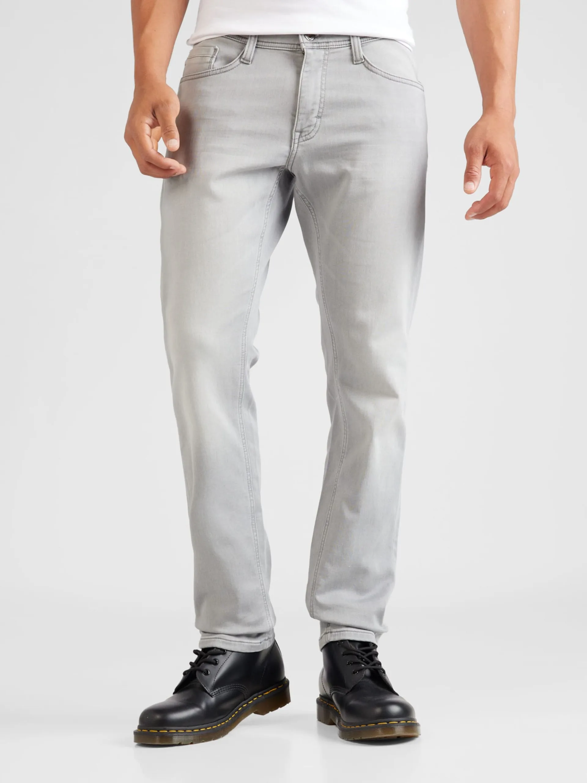 Mustang Jeans Slimfit Jeans OREGON Heren Grijs - Afbeelding 3