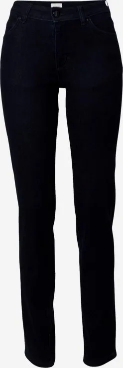 Mustang Straight Regular Jeans Crosby Dames Donkerblauw