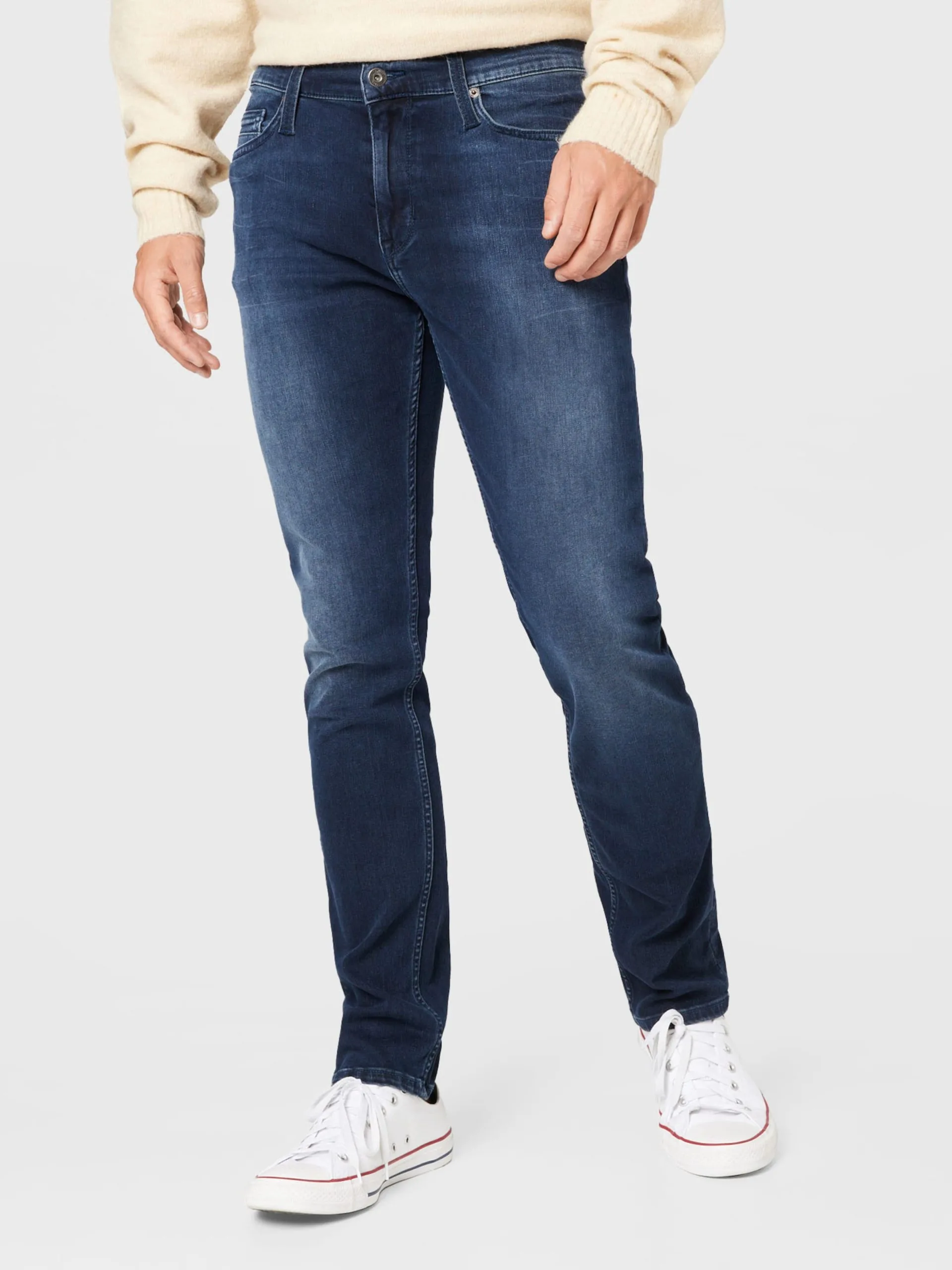 Mustang Jeans Slimfit Jeans Vegas Heren Donkerblauw - Afbeelding 2