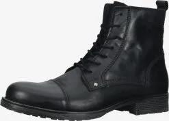 Mustang Boots & Laarzen Veterboots Heren Zwart