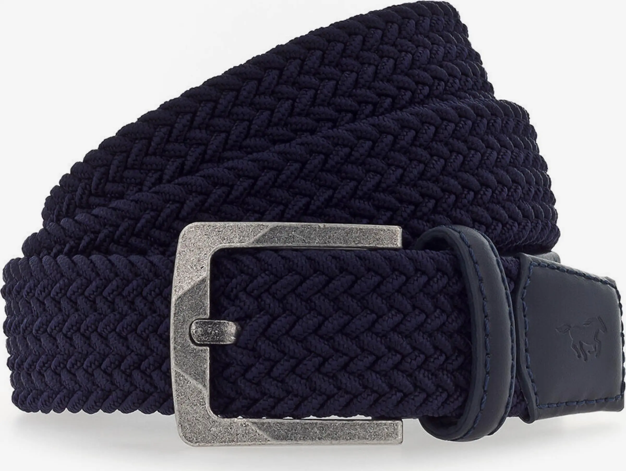 Mustang Casual Riemen Riem Heren Donkerblauw