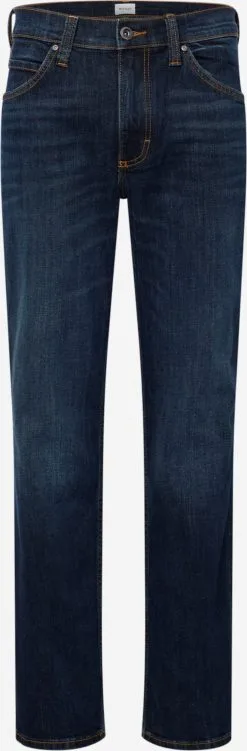 Mustang Straight Regular Jeans TRAMPER Heren Donkerblauw