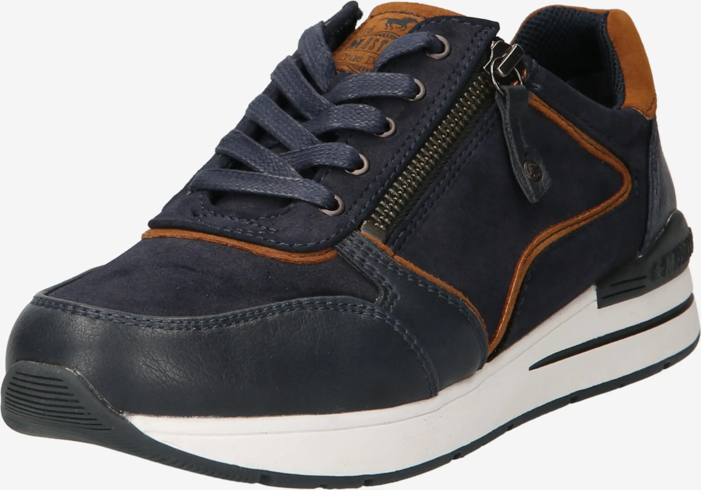 Mustang Running Sneakers Sneakers Laag Dames Navy