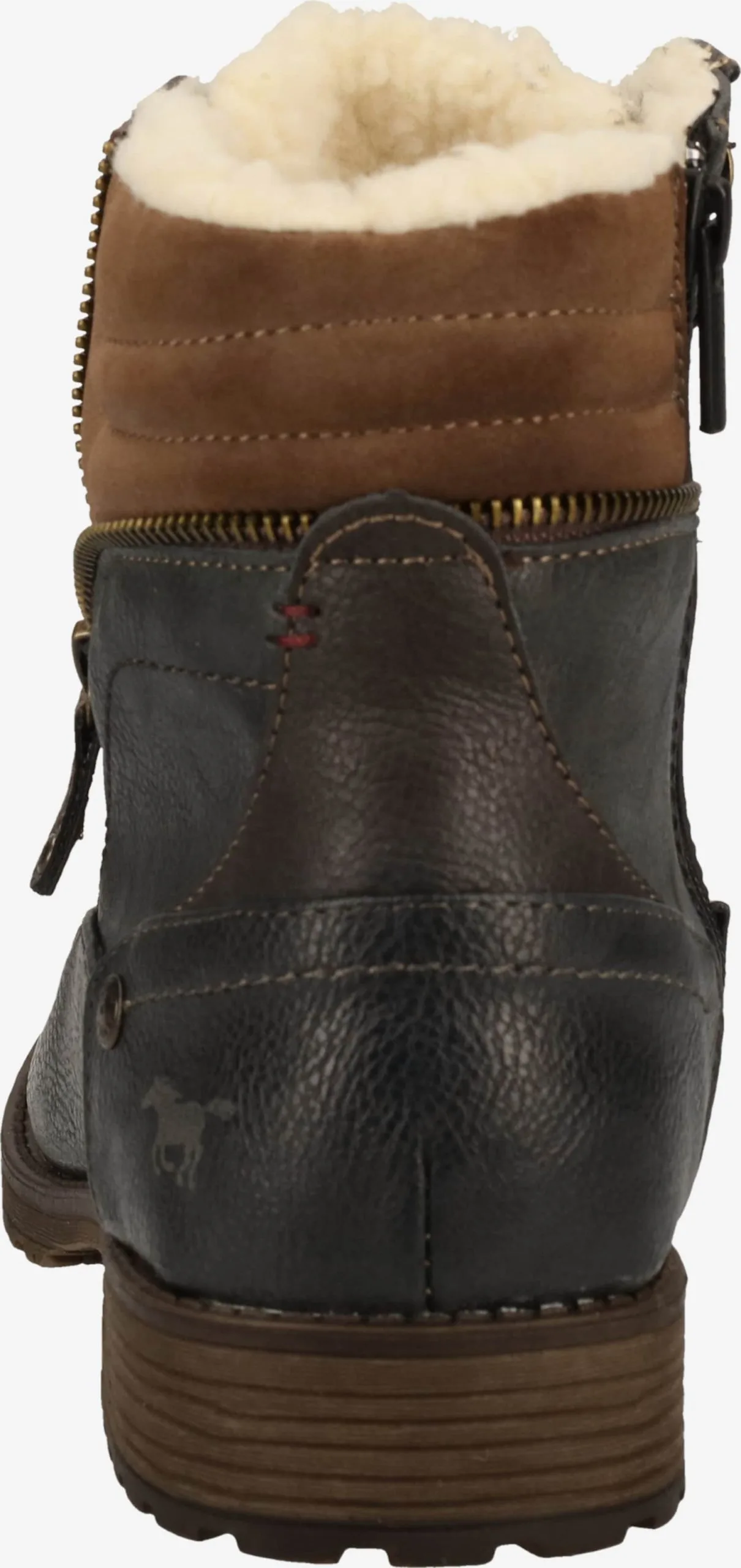 Mustang Boots & Laarzen Veterboots Heren Donkerbruin - Afbeelding 5