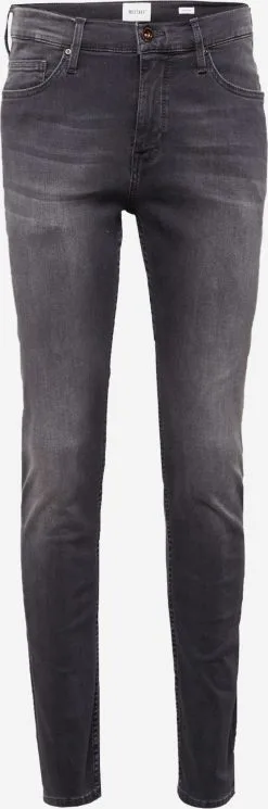Mustang Straight Regular Jeans Frisco Heren Zwart