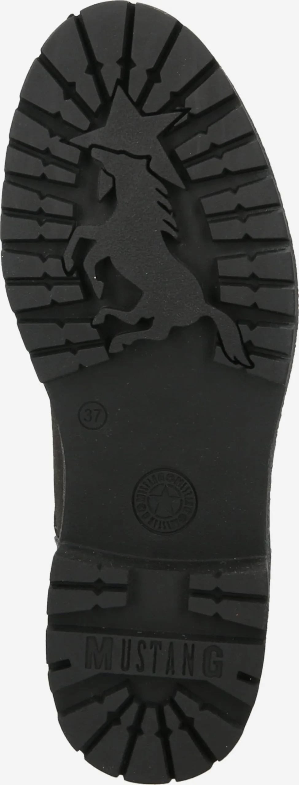 Mustang Enkellaarsjes Veterlaarsjes Dames Antraciet - Afbeelding 3