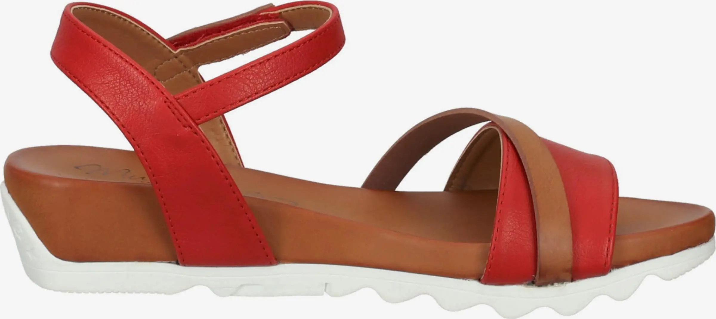 Mustang Sandalen Met Hak Sandaal Dames Rood - Afbeelding 4
