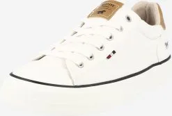 Mustang Skate Sneakers Sneakers Laag Dames Wit