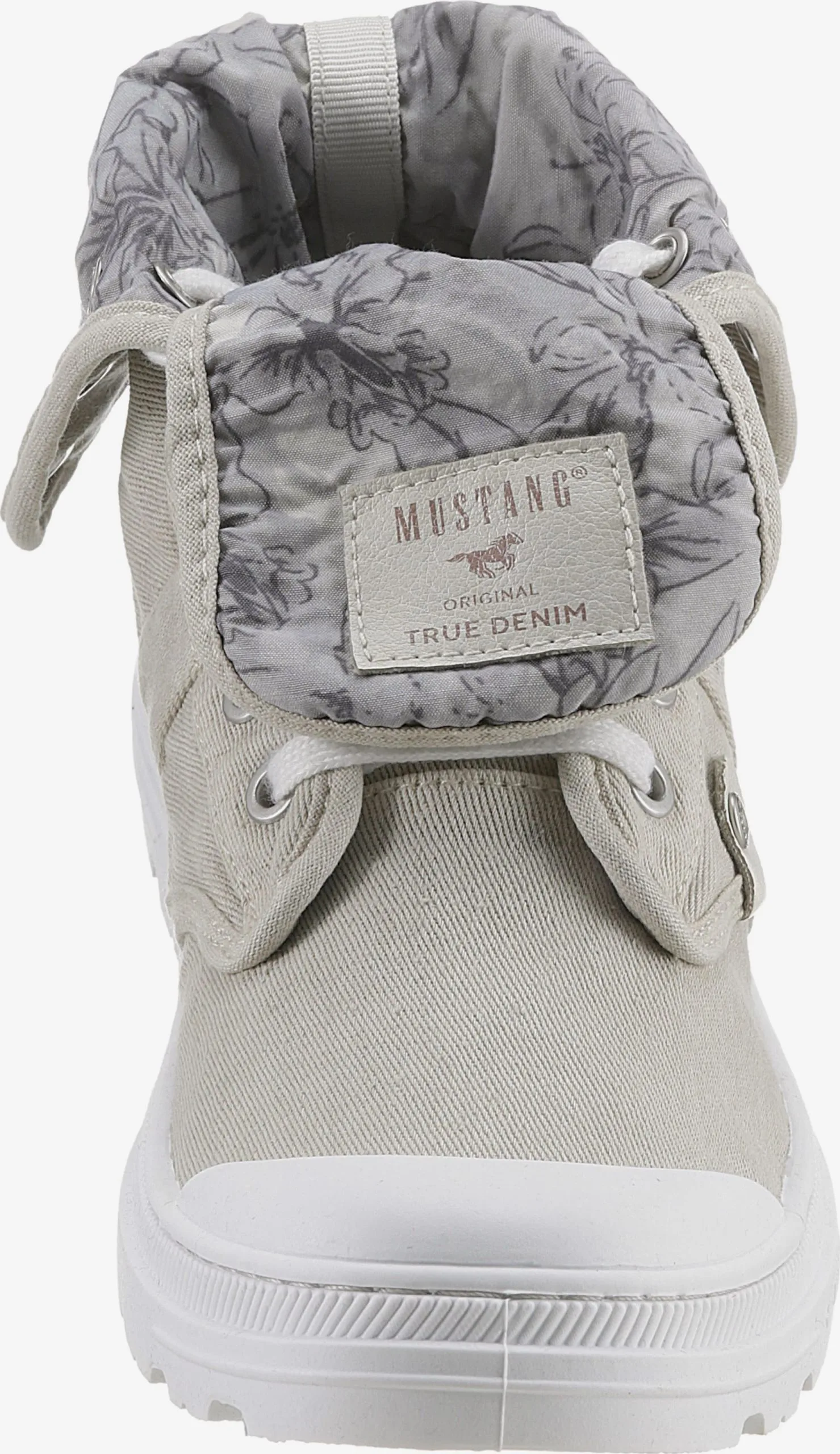 Mustang Enkellaarsjes Veterlaarsjes Dames Camel / Taupe - Afbeelding 3
