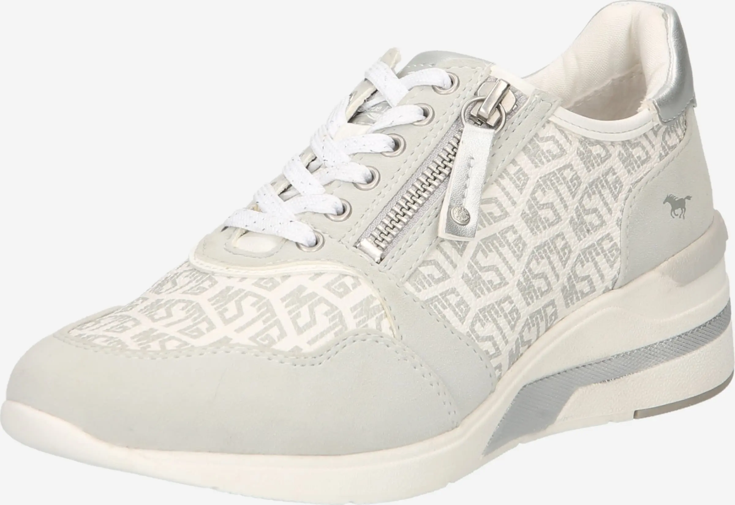 Mustang Fashion Sneakers Sneakers Laag Dames Grijs