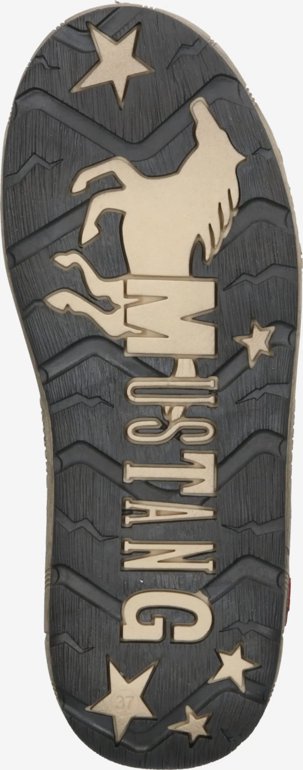 Mustang Casual Sneakers Sneakers Laag Dames Zwart - Afbeelding 3