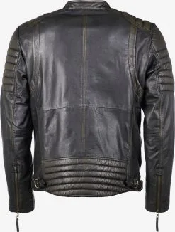 Mustang Leren Jassen Tussenjas Patrick-B Heren Bruin