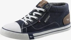 Mustang Hoge Sneakers Sneakers Hoog Heren Navy