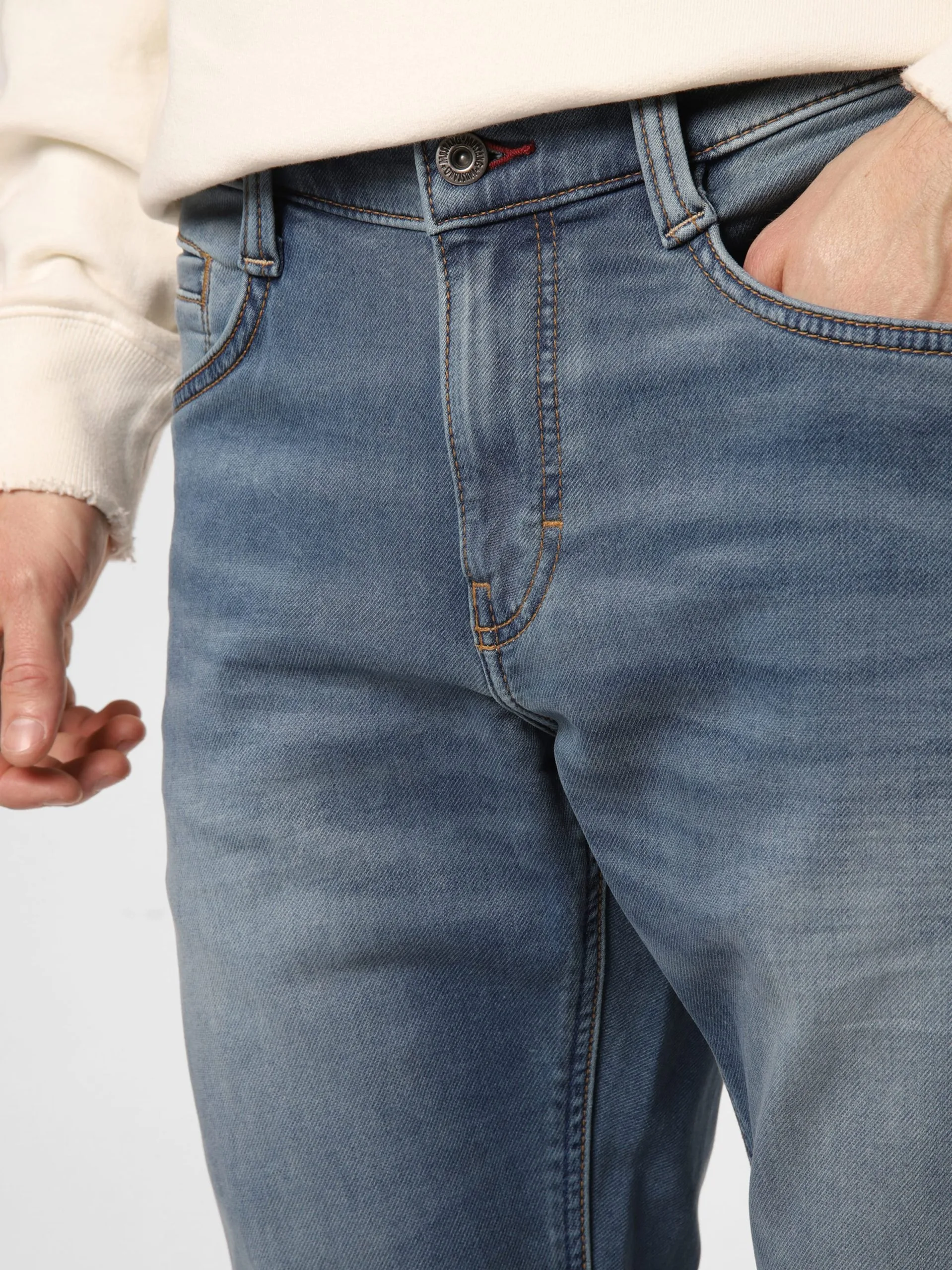 Mustang Jeans Slimfit Jeans Oregon Heren Blauw - Afbeelding 4