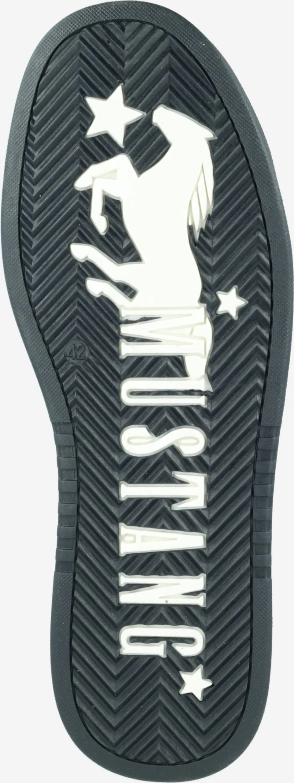 Mustang Hoge Sneakers Sneakers Hoog Heren Donkerblauw - Afbeelding 3