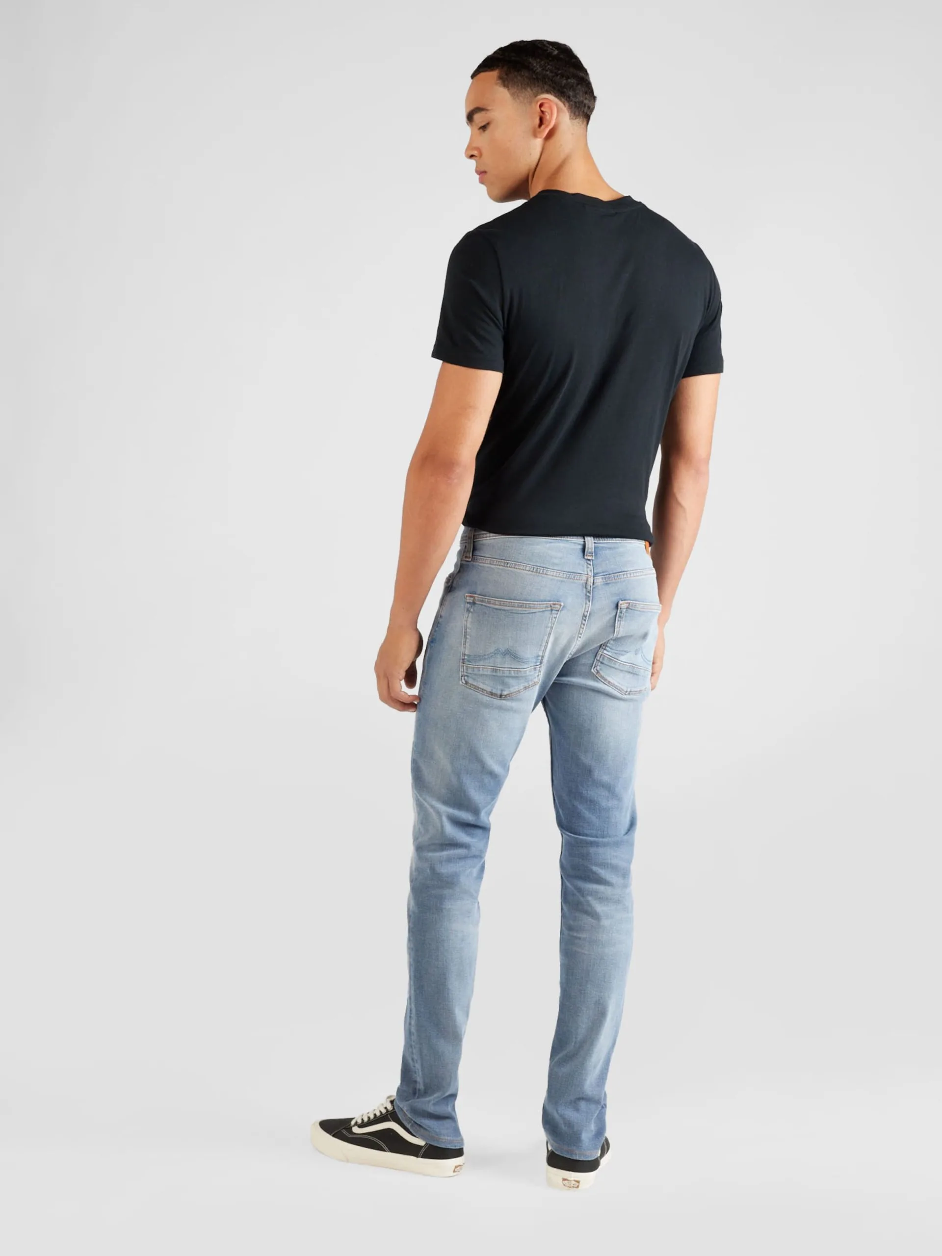 Mustang Jeans Slimfit Jeans VEGAS Heren Blauw - Afbeelding 4