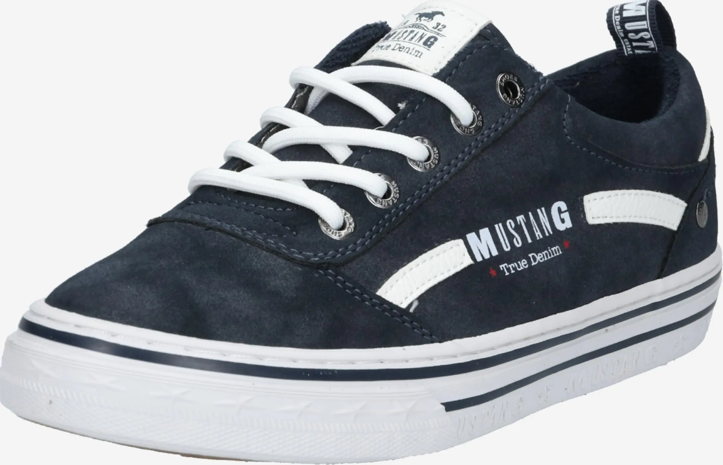 Mustang Skate Sneakers Sneakers Laag Dames Navy