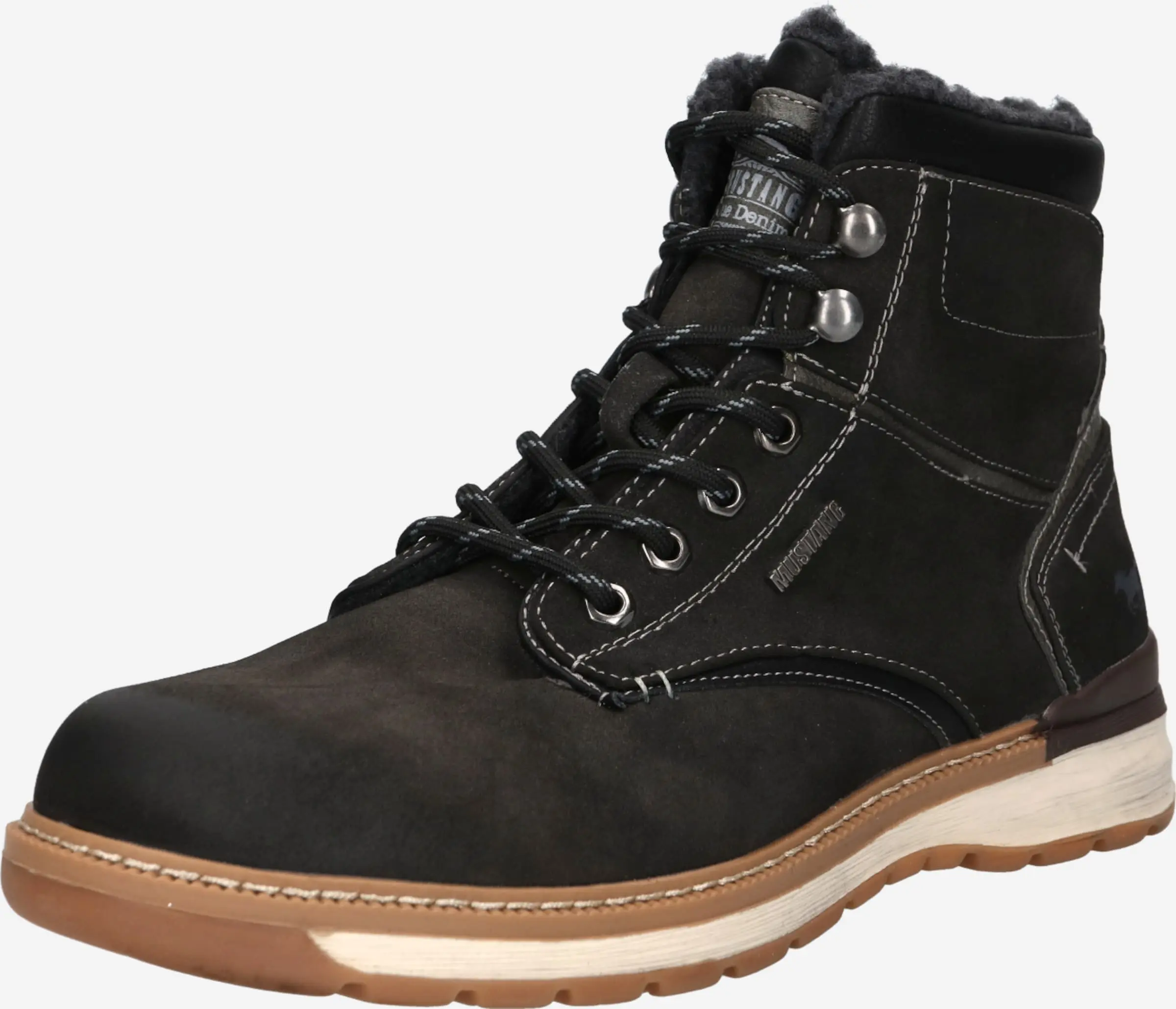 Mustang Boots & Laarzen Veterboots Heren Aardetinten