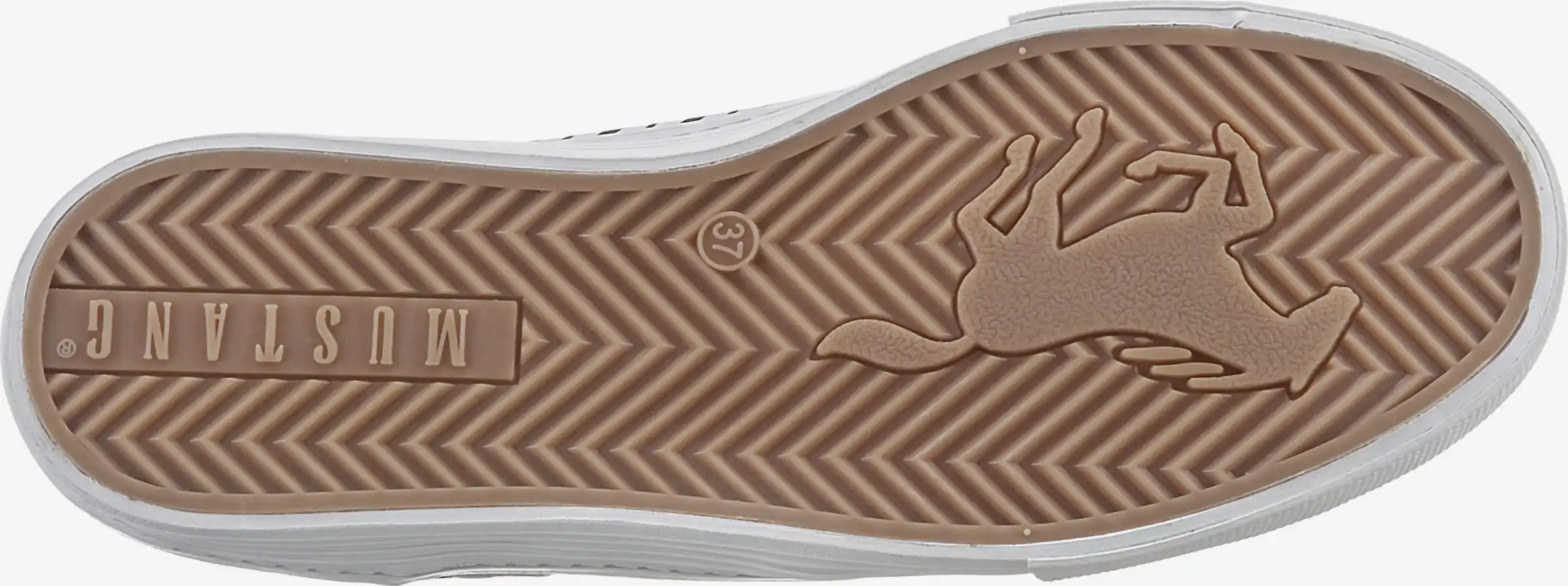 Mustang Skate Sneakers Sneakers Laag Dames Zwart - Afbeelding 2