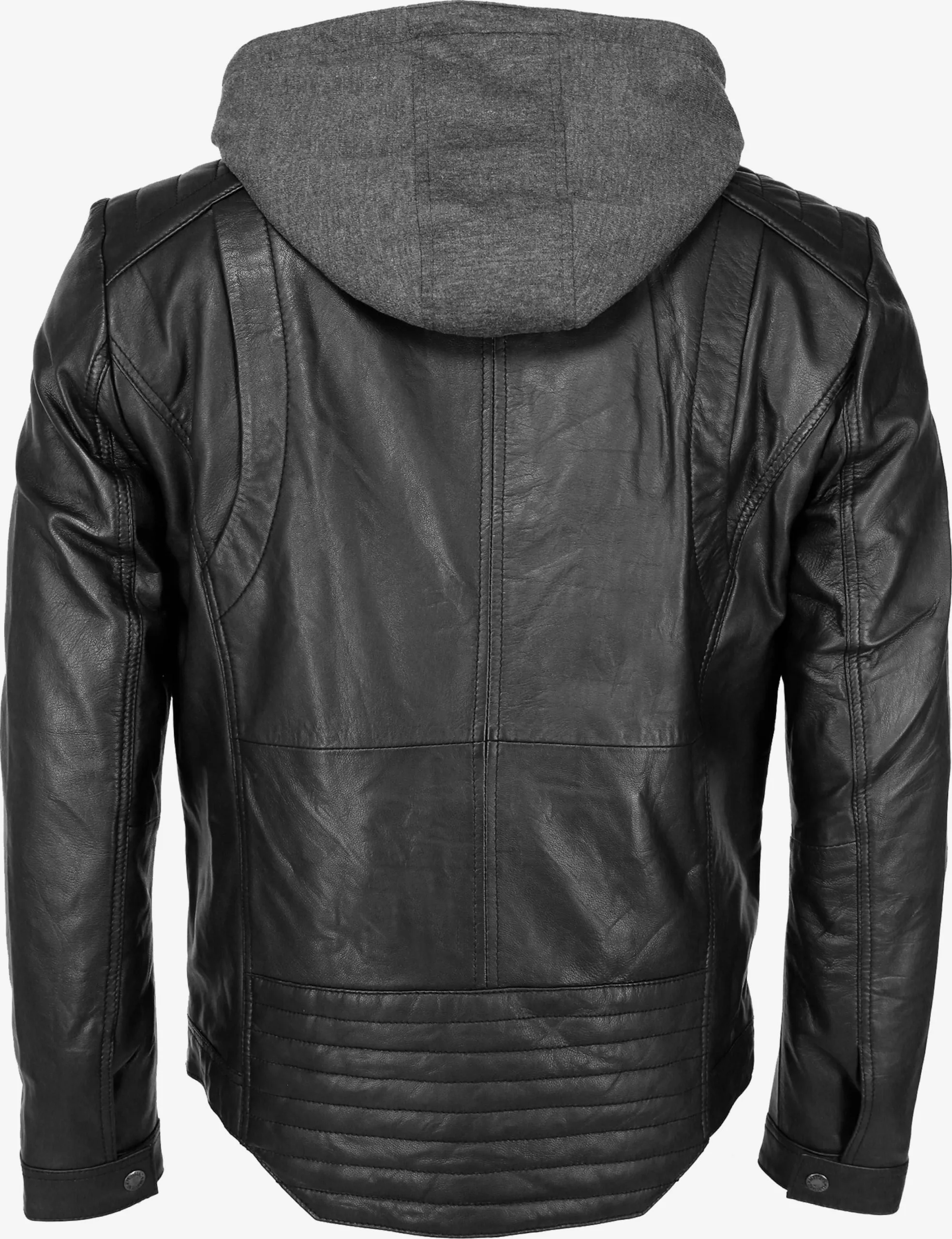 Mustang Leren Jassen Tussenjas 3102052 Heren Zwart - Afbeelding 2