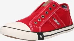 Mustang Slip-on Sneakers Slip-ons Heren Rood