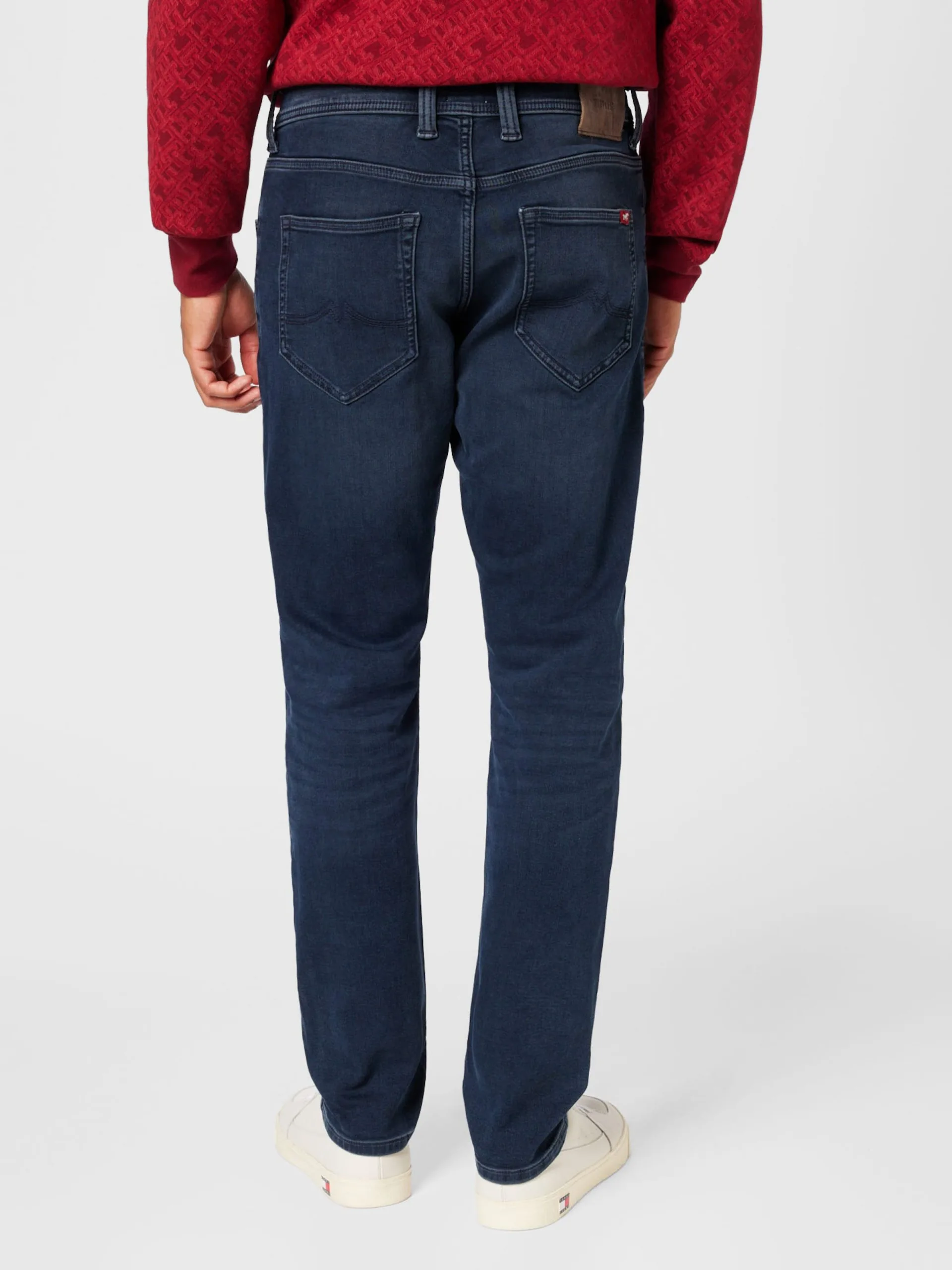 Mustang Jeans Slimfit Jeans OREGON Heren Donkerblauw - Afbeelding 4