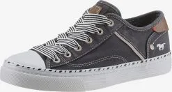 Mustang Skate Sneakers Sneakers Laag Dames Zwart