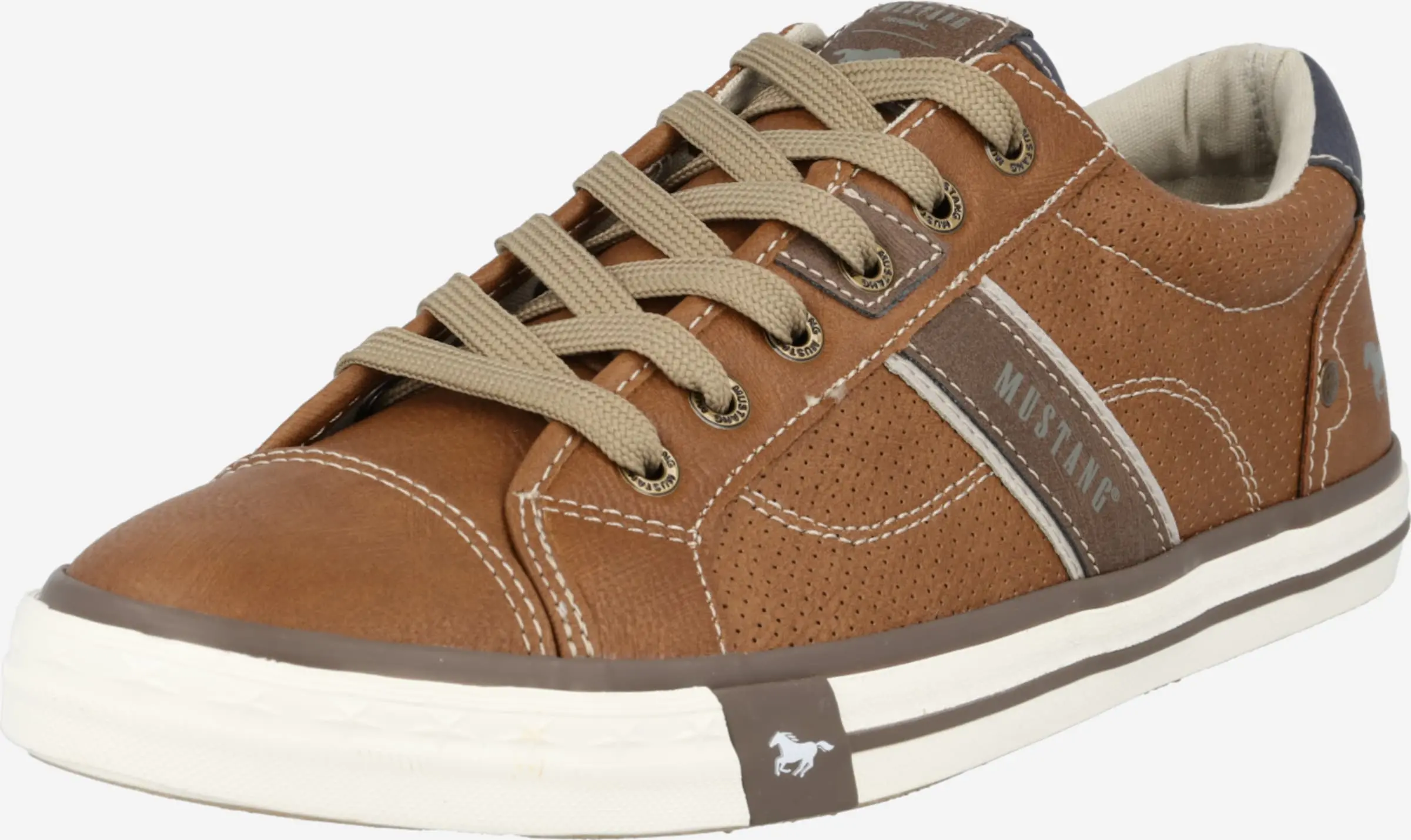 Mustang Skate Sneakers Sneakers Laag Heren Bruin / Donkerbruin