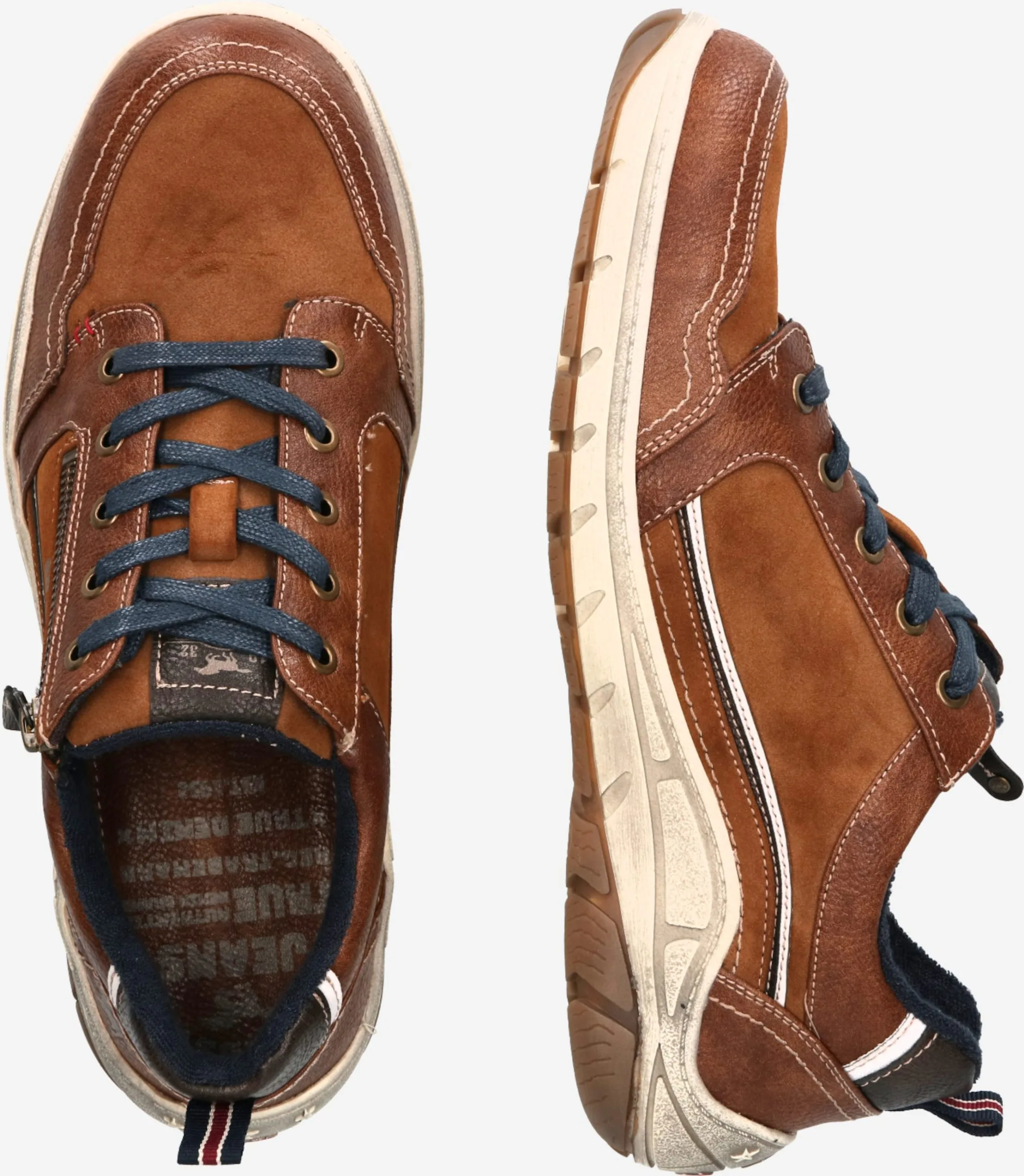 Sportieve Veterschoenen Sportieve Veterschoen Mustang Heren Bruin - Afbeelding 2