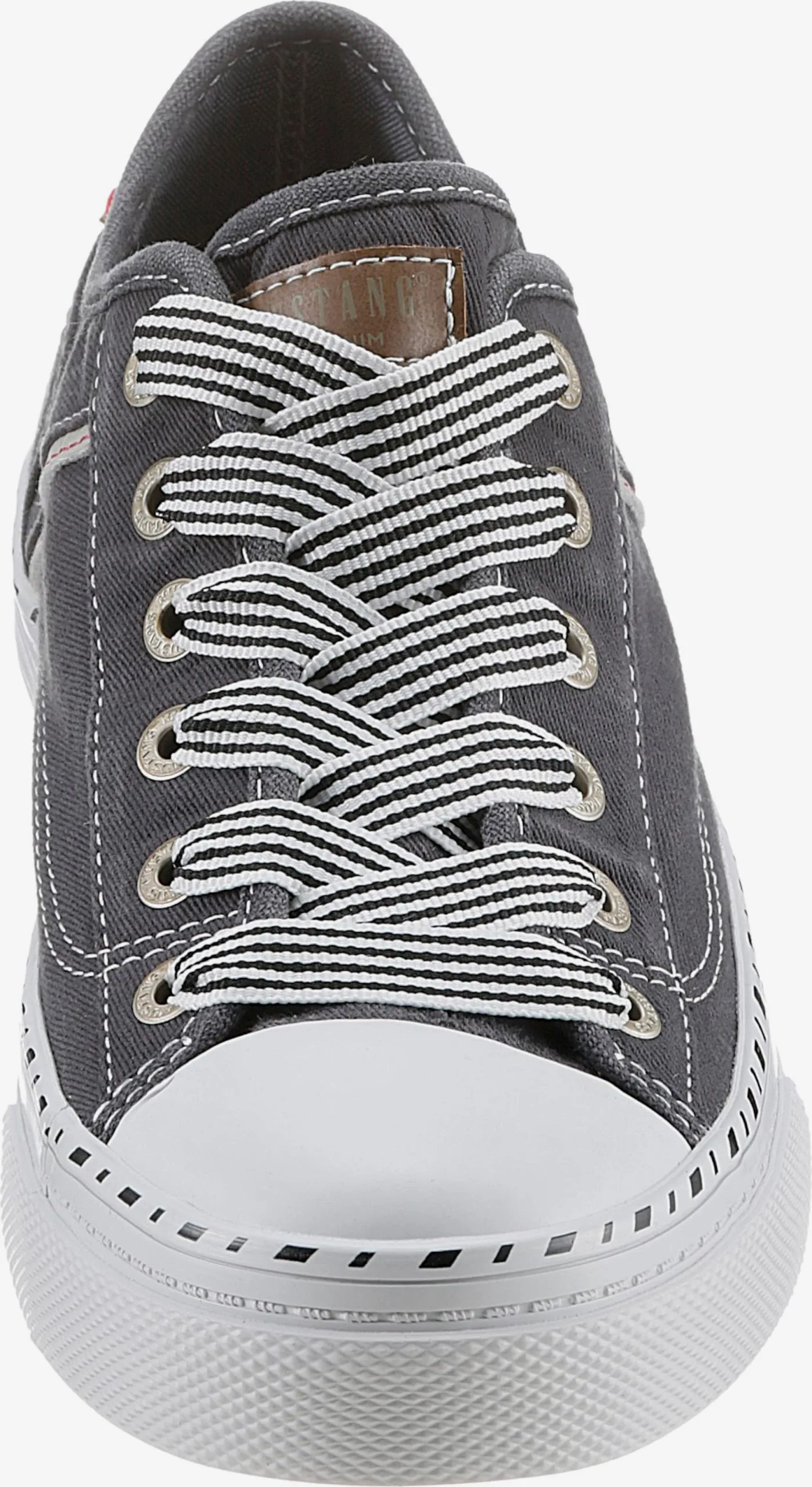 Mustang Skate Sneakers Sneakers Laag Dames Zwart - Afbeelding 6