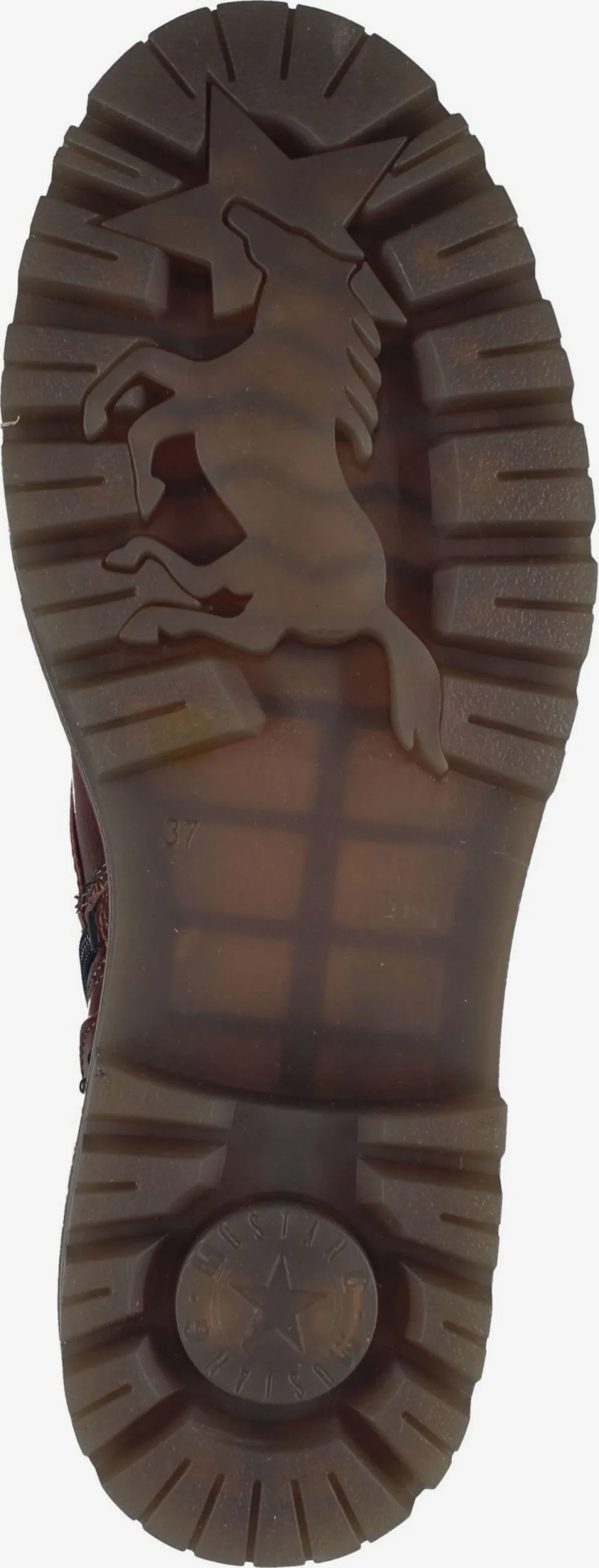 Mustang Klassieke Enkellaarsjes Enkellaarsjes Dames Kastanjebruin - Afbeelding 7