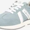 Mustang Running Sneakers Sneakers Laag Dames Lichtblauw