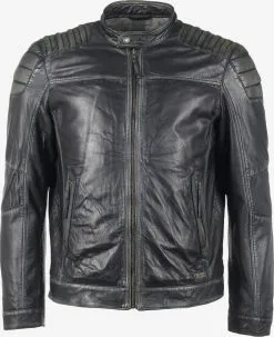 Mustang Leren Jassen Tussenjas Whyte Heren Zwart