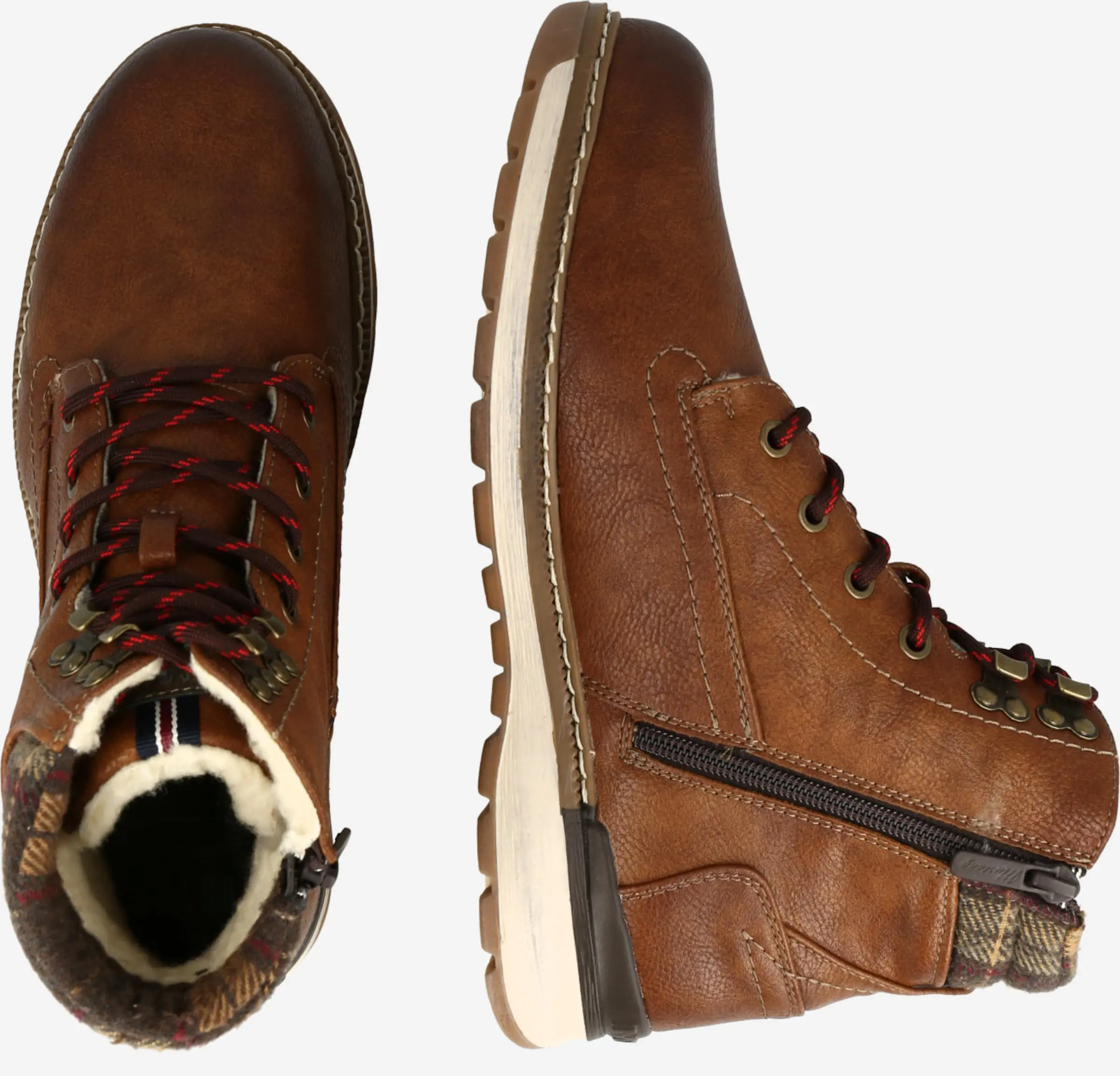 Mustang Boots & Laarzen Veterboots Heren Bruin - Afbeelding 2