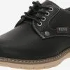 Mustang Casual Veterschoenen Veterschoen Heren Zwart