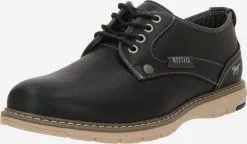 Mustang Casual Veterschoenen Veterschoen Heren Zwart