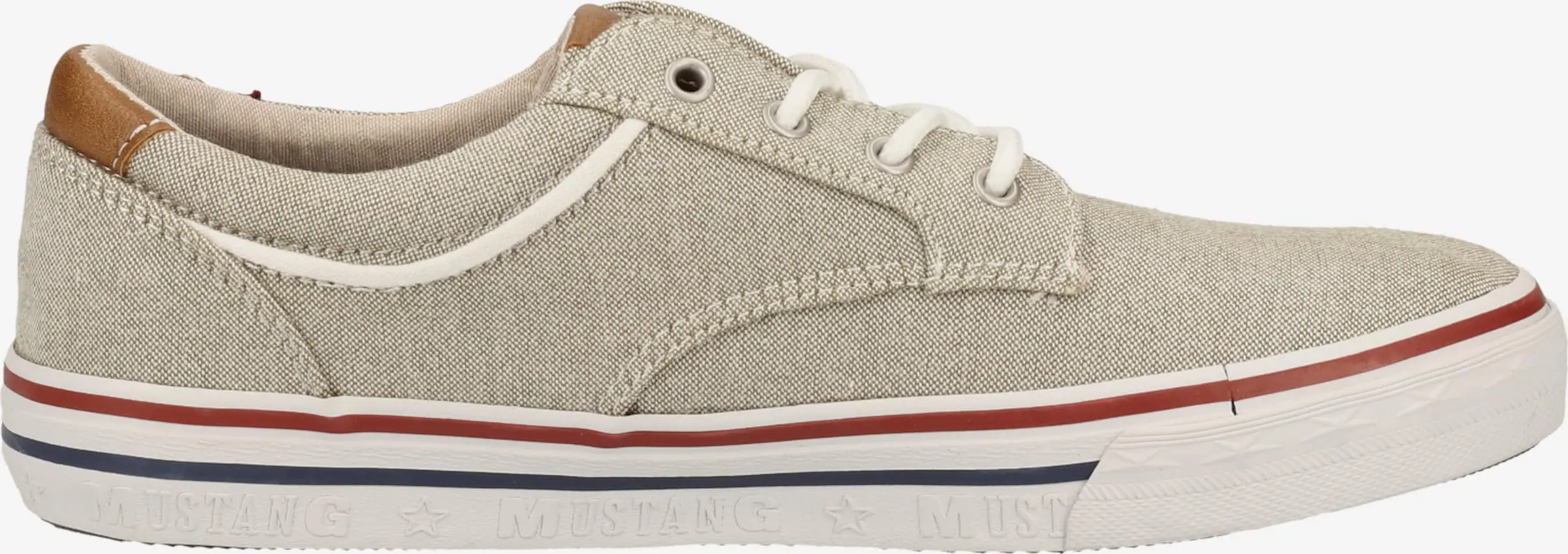 Mustang Fashion Sneakers Sneakers Laag Dames Beige - Afbeelding 3