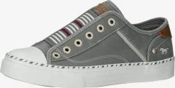 Mustang Casual Sneakers Sneakers Laag Dames Kaki