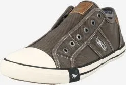 Mustang Slip-on Sneakers Slip-ons Heren Donkergrijs