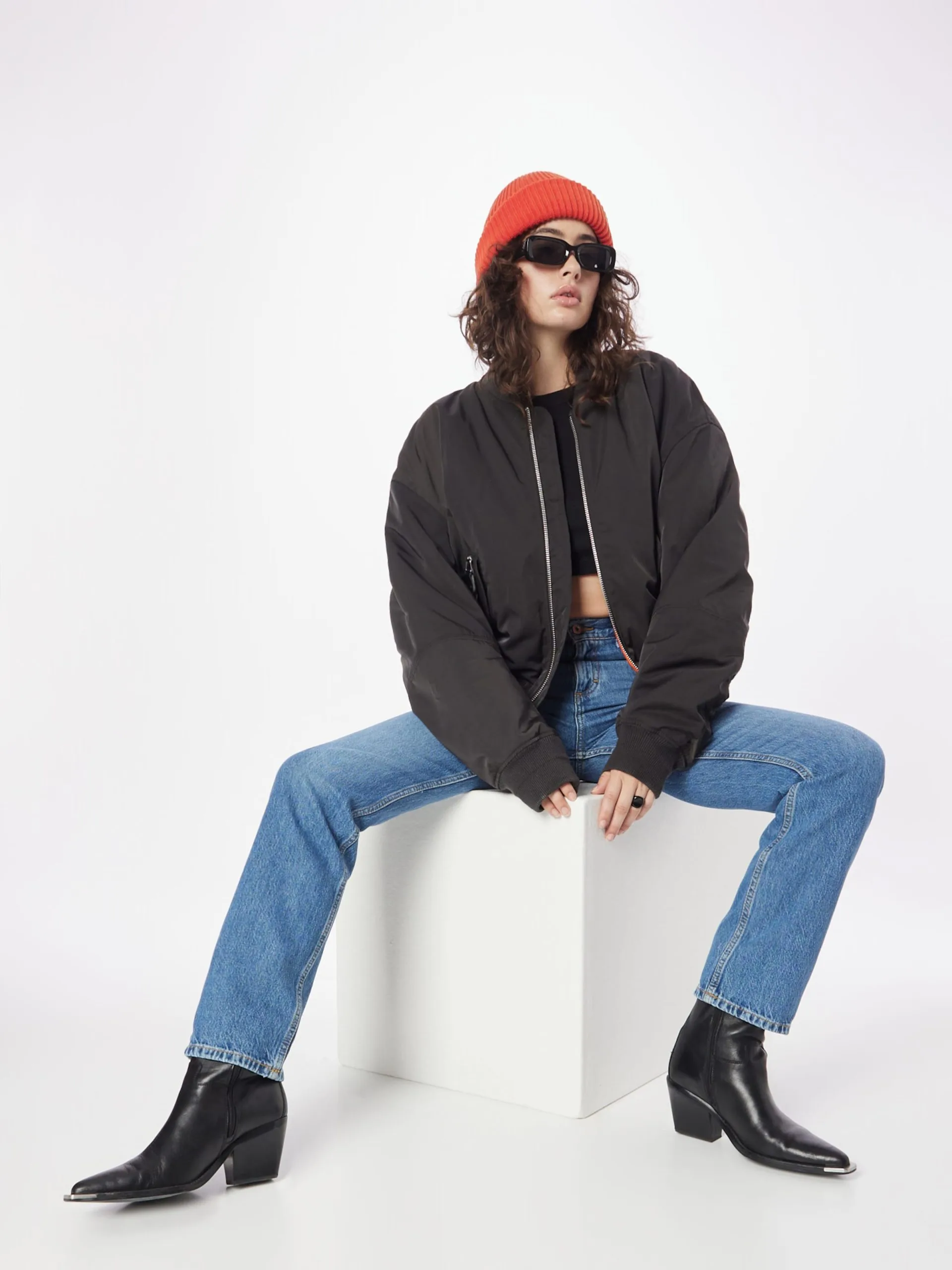 Mustang Straight Regular Jeans Dames Blauw - Afbeelding 5