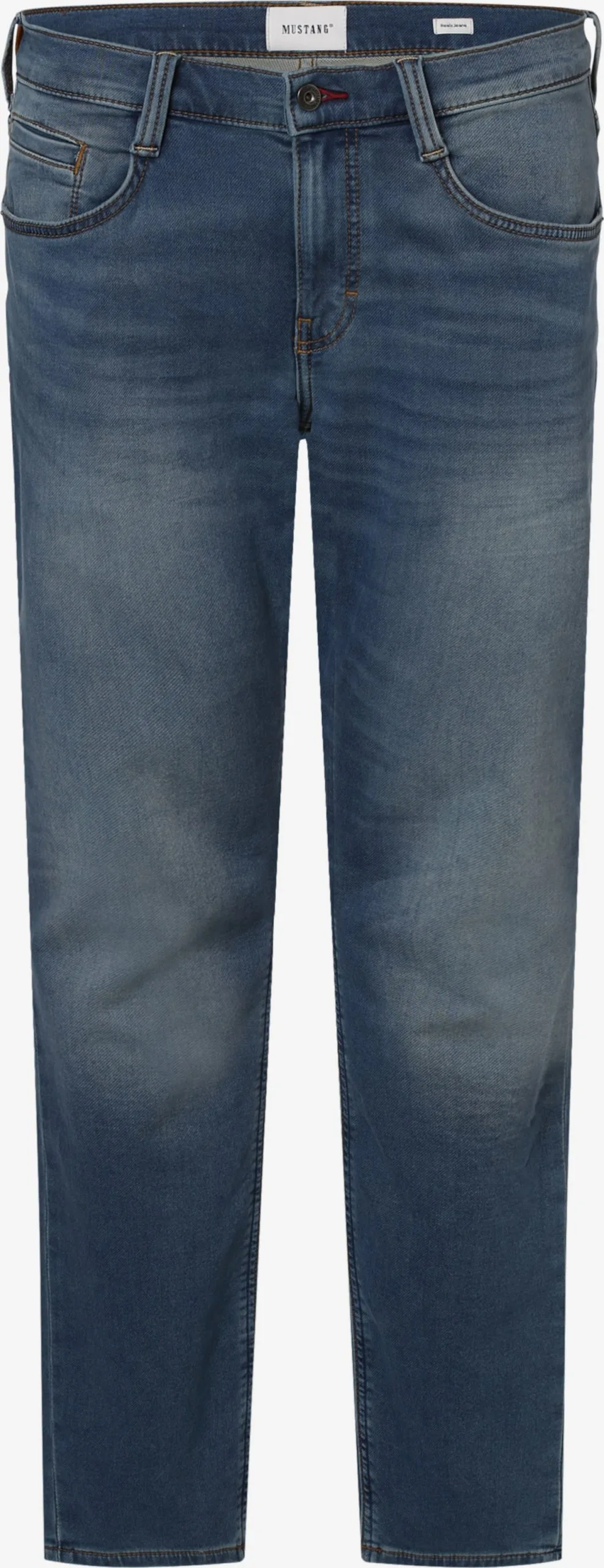 Mustang Jeans Slimfit Jeans Oregon Heren Blauw
